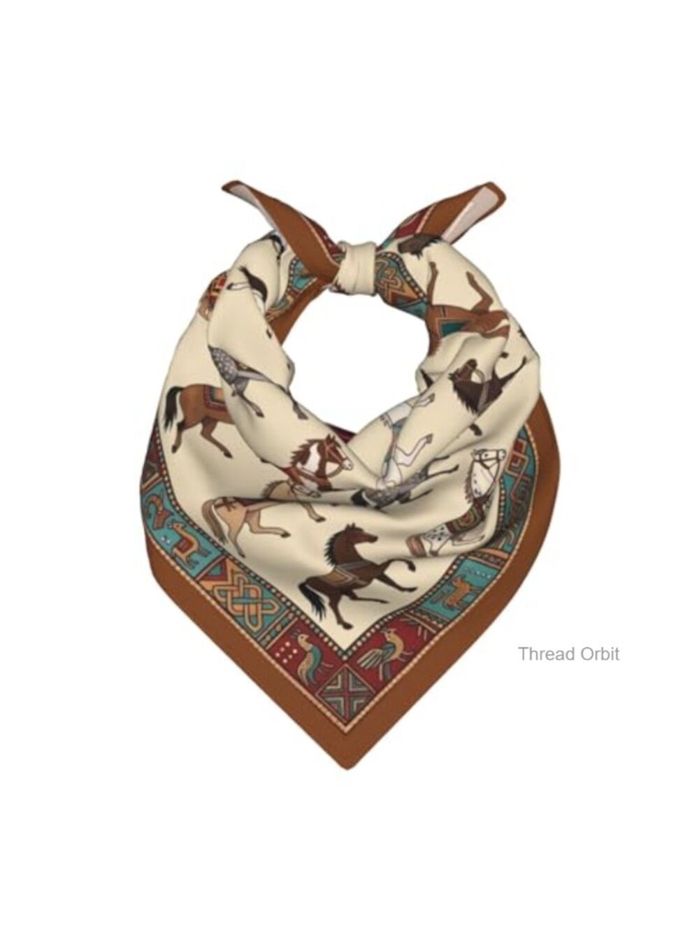 Silk Satin Square Scarf 22x22 Multi-Purpose Hair Neck Bag Accessory